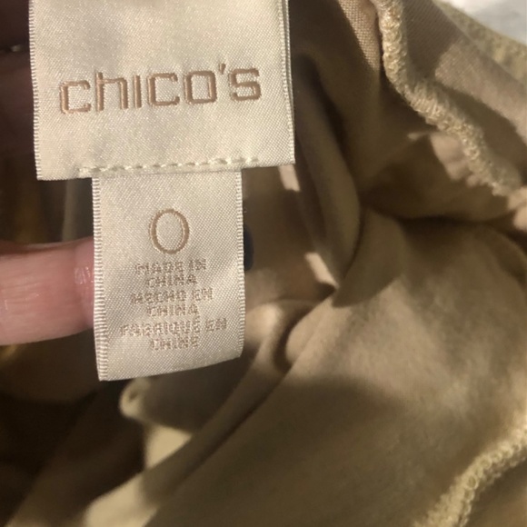 CHICOS PRETTY LONG SKIRT SIZE 0 - Picture 9 of 9